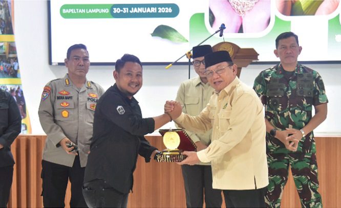 Pengurus KTNA Provinsi Lampung 2026–2031 Dikukuhkan, DPRD Lampung Dorong Penguatan Petani dan Nelayan