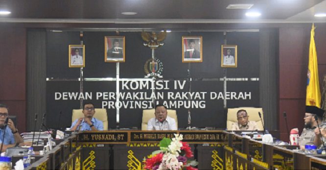 Komisi IV DPRD Lampung RDP dengan Dishub dan Pelindo Bahas CSR Infrastruktur Perhubungan 2026