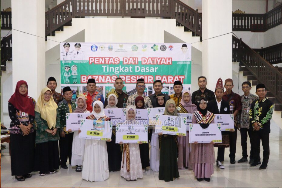 Bupati Pesisir Barat Buka Lomba Da’i Cilik 2026, Diikuti 28 Peserta SD–MI