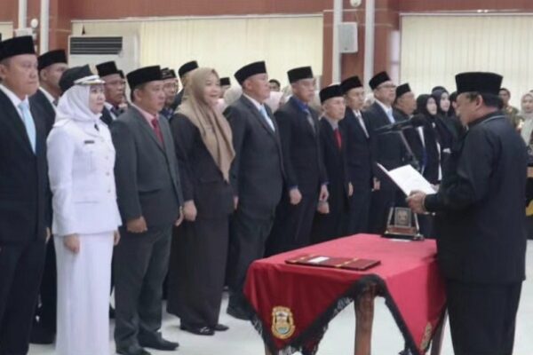 Pemkot Bandar Lampung Lantik 112 Pejabat Eselon III–IV, Dorong Inovasi dan Percepatan Pembangunan