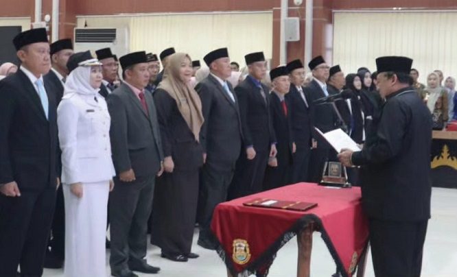 Pemkot Bandar Lampung Lantik 112 Pejabat Eselon III–IV, Dorong Inovasi dan Percepatan Pembangunan