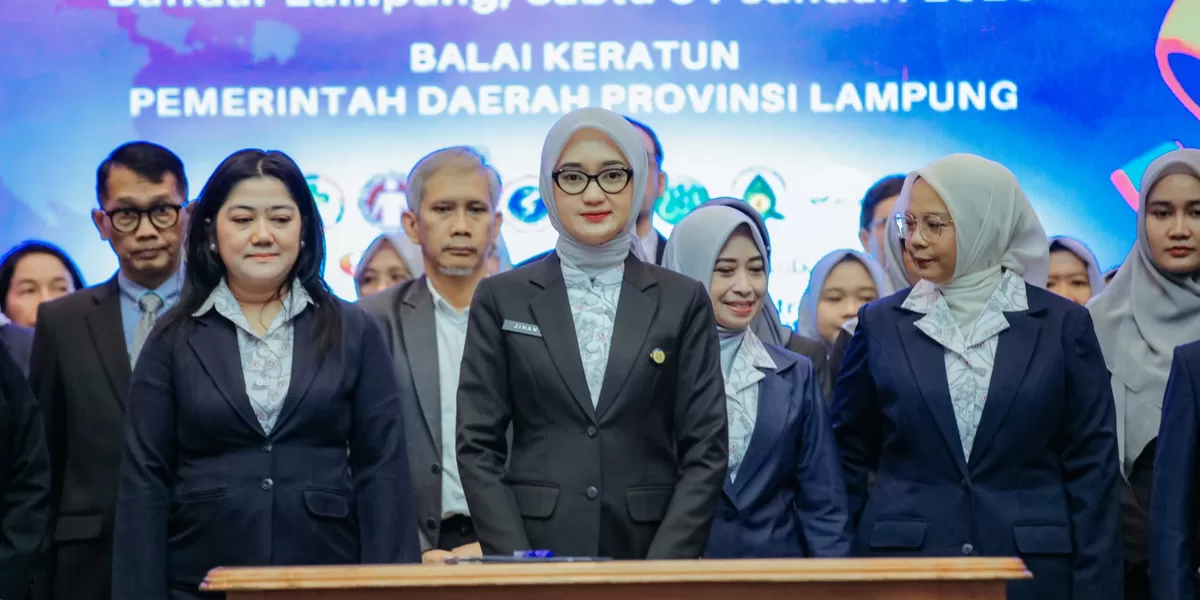 Wagub Jihan Nurlela Ketua Yayasan Kanker Indonesia Provinsi Lampung Periode 2025-2030