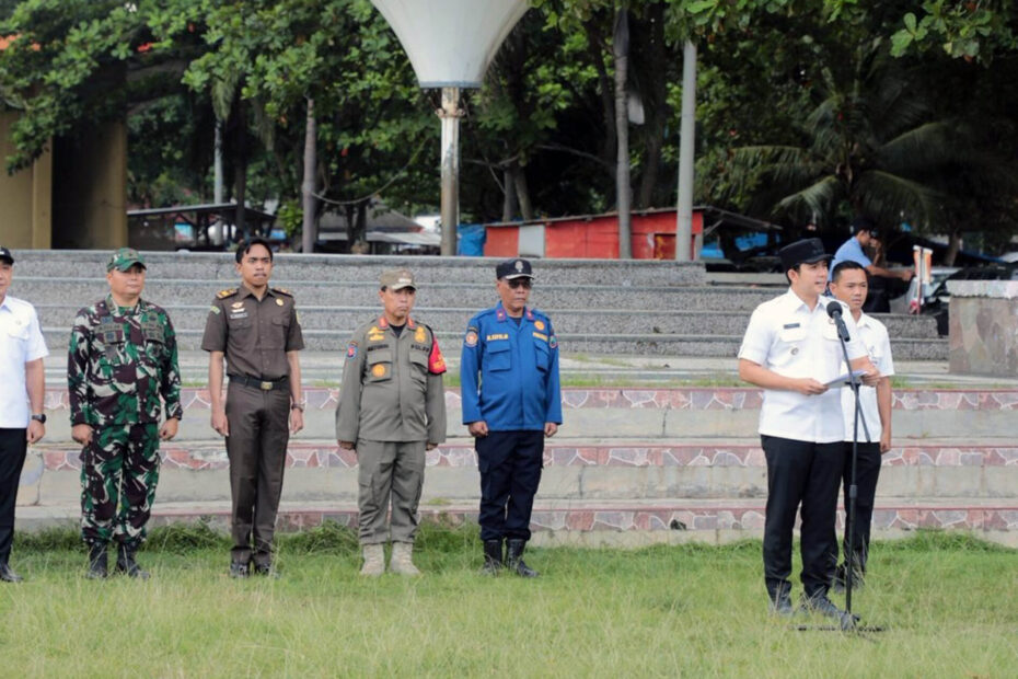 Pimpin Korve di Dermaga Bom Kalianda, Bupati Egi Tekankan Komitmen Zero Waste