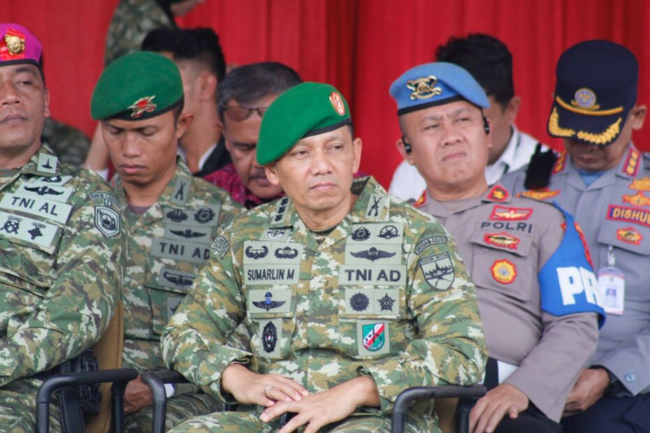 Kasrem Korem 043/Garuda Hitam Hadiri Operasi Gaktib dan Yustisi Polisi Militer 2026 di Bandar Lampung, Tegaskan Disiplin dan Taat Hukum Prajurit TNI
