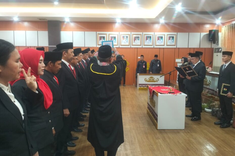 Bupati Moh. Saleh Asnawi Lantik 47 Pejabat Pemkab Tanggamus, Dorong Hilirisasi dan Reformasi Birokrasi