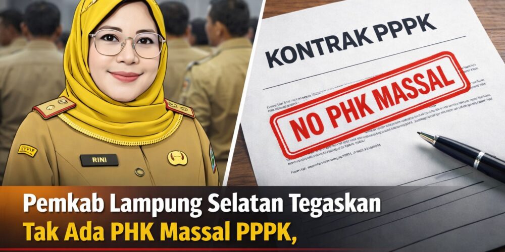 Pemkab Lampung Selatan Tegaskan Tak Ada PHK Massal PPPK, Isu Dampak UU HKPD Diluruskan