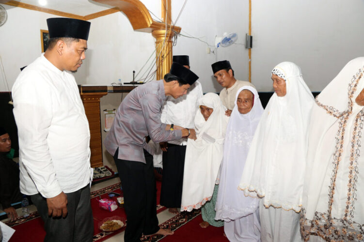 Safari Ramadan 1447 H, Bupati Gusril Pausi Kunjungi Masjid Sholihin Kecamatan Kinal