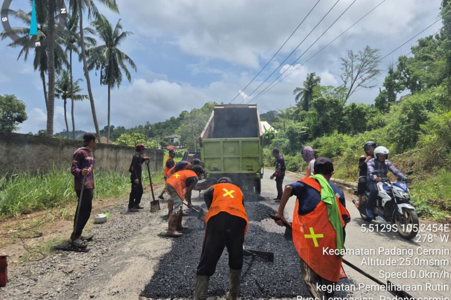 Pemprov Lampung Percepat Perbaikan Jalan, Pastikan Jalur Mudik Lebaran 2026 Lebih Aman