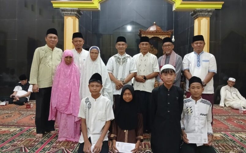 Safari Ramadhan Pemkab Kaur 1447 H: Wakil Bupati Abdul Hamid Serahkan Bantuan Anak Yatim dan Dhuafa di Semidang Gumay