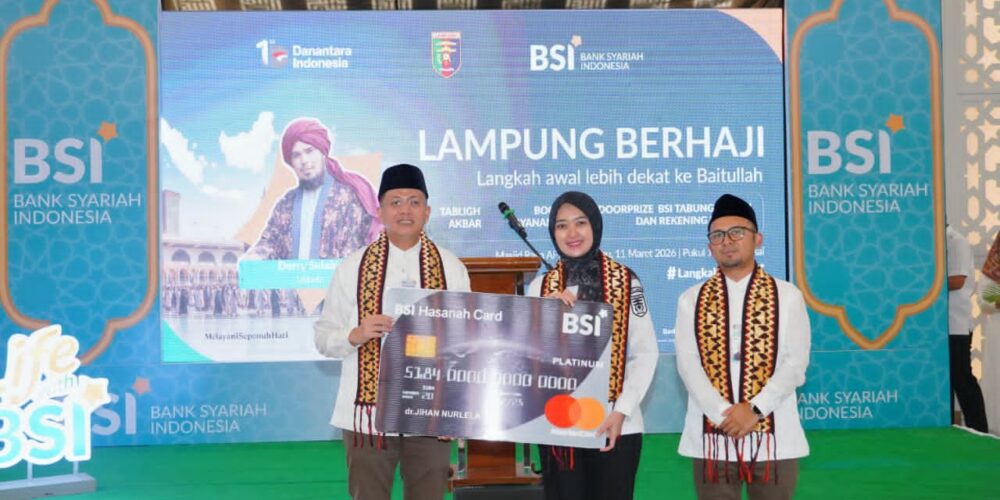 Wakil Gubernur Lampung Jihan Nurlela Buka Program Lampung Berhaji, Dorong Literasi Keuangan Syariah