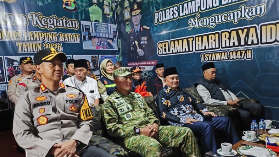 Wabup Mad Hasnurin Ikuti Rakor Nasional Operasi Ketupat 2026, Lampung Barat Perkuat Pengamanan Malam Takbiran