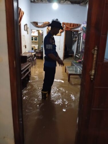 Satgas Gabungan Bandar Lampung Gerak Cepat Tangani Dampak Hujan Lebat di Sejumlah Wilayah