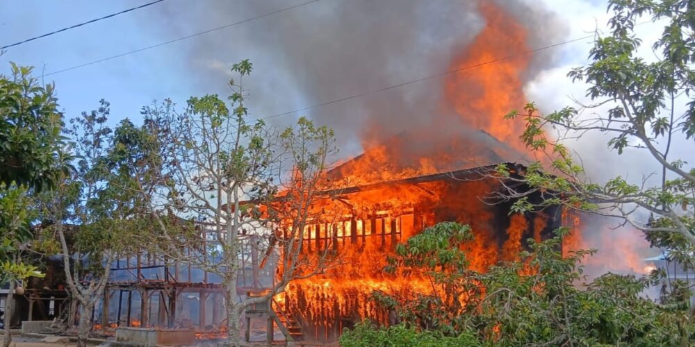 Kebakaran Saat Idulfitri di Lampung Barat, Parosil Mabsus Sampaikan Duka Mendalam