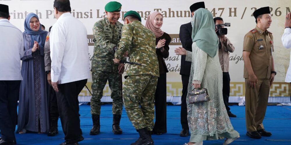 Halal Bihalal 1447 H, Sumarlin Marzuki dan Rahmat Mirzani Djausal Perkuat Ukhuwah di Lampung