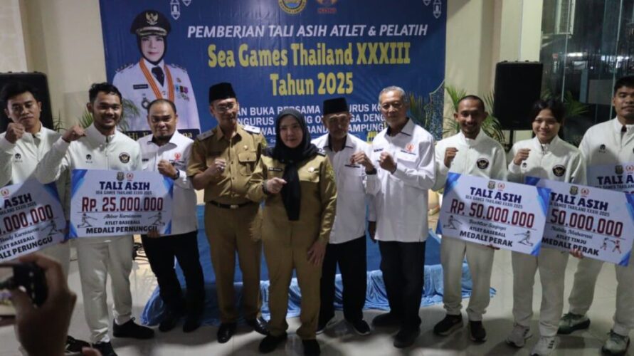 Atlet Bandar Lampung Peraih Medali SEA Games 2025 Dapat Bonus dari Eva Dwiana