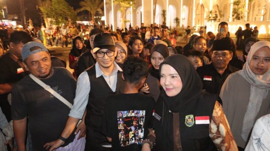 Malam Takbiran di Bandar Lampung Kondusif, Eva Dwiana: Selamat Idul Fitri, Mari Saling Memaafkan