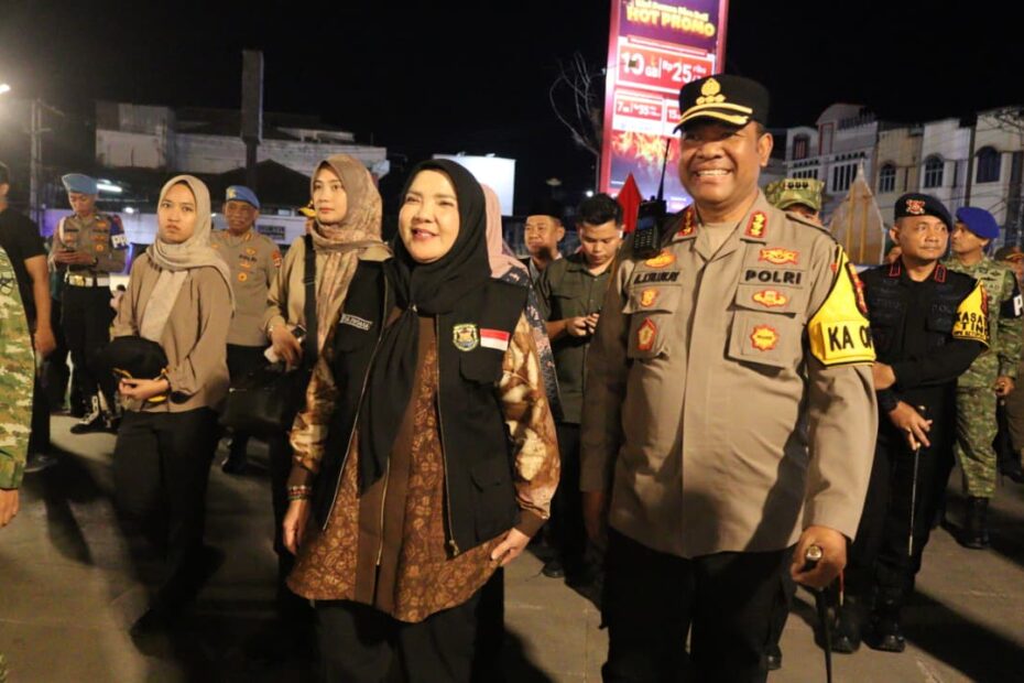 Malam Takbiran di Bandar Lampung Kondusif, Eva Dwiana: Selamat Idul Fitri, Mari Saling Memaafkan