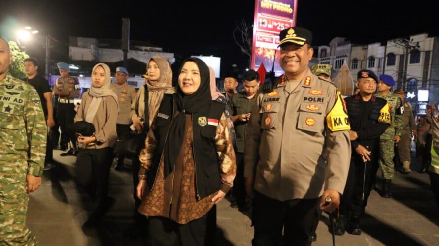 Malam Takbiran di Bandar Lampung Kondusif, Eva Dwiana: Selamat Idul Fitri, Mari Saling Memaafkan