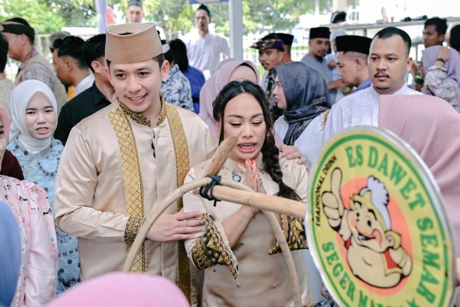 UMKM Lampung Selatan, halalbihalal Lamban Rakyat, Radityo Egi Pratama, UMKM diborong bupati, berita Lampung Selatan, ekonomi rakyat Lampung