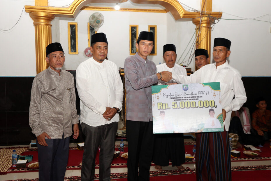 Safari Ramadan 1447 H, Bupati Gusril Pausi Kunjungi Masjid Sholihin Kecamatan Kinal