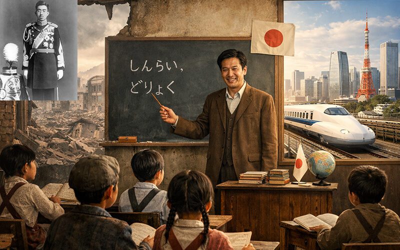 Jepang Bangkit dari Reruntuhan, Hanya dengan Pertanyaan: Berapa Guru yang Masih Hidup?