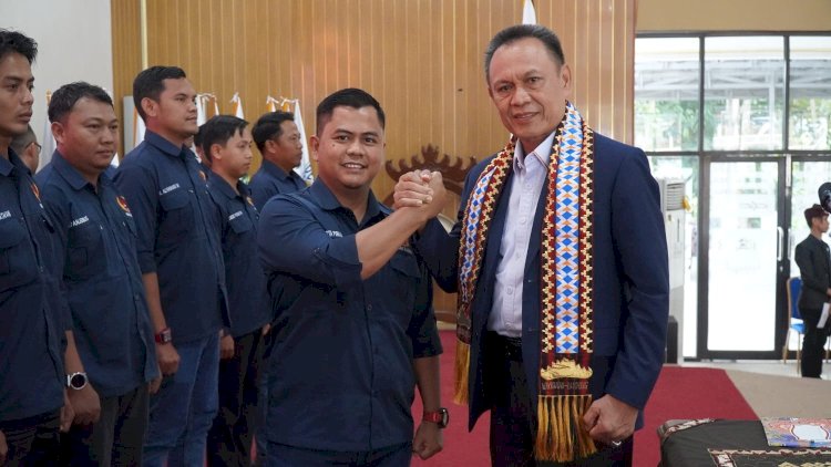 Taufik Hidayat Lantik Pengurus KONI Way Kanan 2025–2029, Siap Hadapi Porprov Lampung