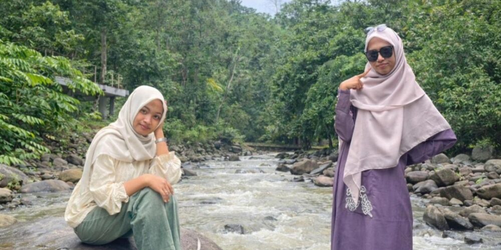 Dua Mahasiswi Unila Hanyut di Sungai Taman Wista Wira Garden, Diduga Terseret Air Bandang