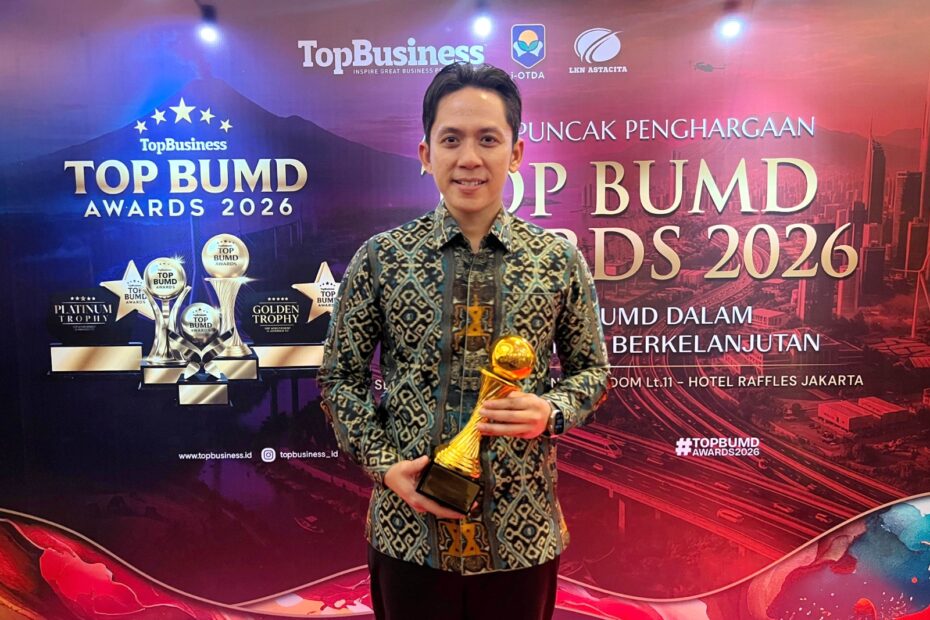 Perumda Tirta Jasa Lamsel Borong Penghargaan Nasional, Raih TOP BUMD Awards 2026 Bintang 4