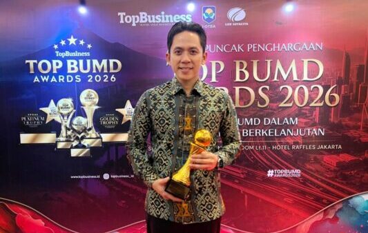Perumda Tirta Jasa Lamsel Borong Penghargaan Nasional, Raih TOP BUMD Awards 2026 Bintang 4