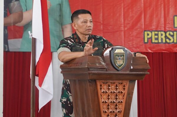 Danrem 043/Gatam Tekankan Kesehatan dan Disiplin Prajurit Saat Kunjungi Kodim Lampung Timur