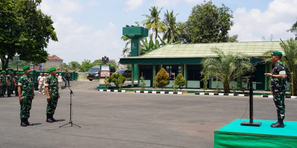 25 Prajurit Korem 043/Gatam Naik Pangkat, Danrem: Harus Diiringi Peningkatan Kualitas Diri