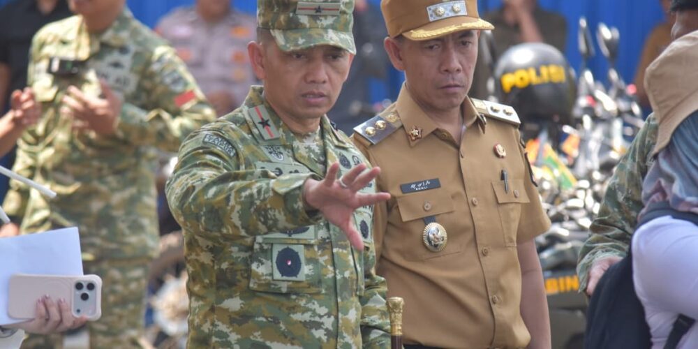 Kunker Pangdam XXI/Radin Inten ke Way Rarem, Dorong Ketahanan Pangan dan Rencana Brigif TP di Lampung Utara
