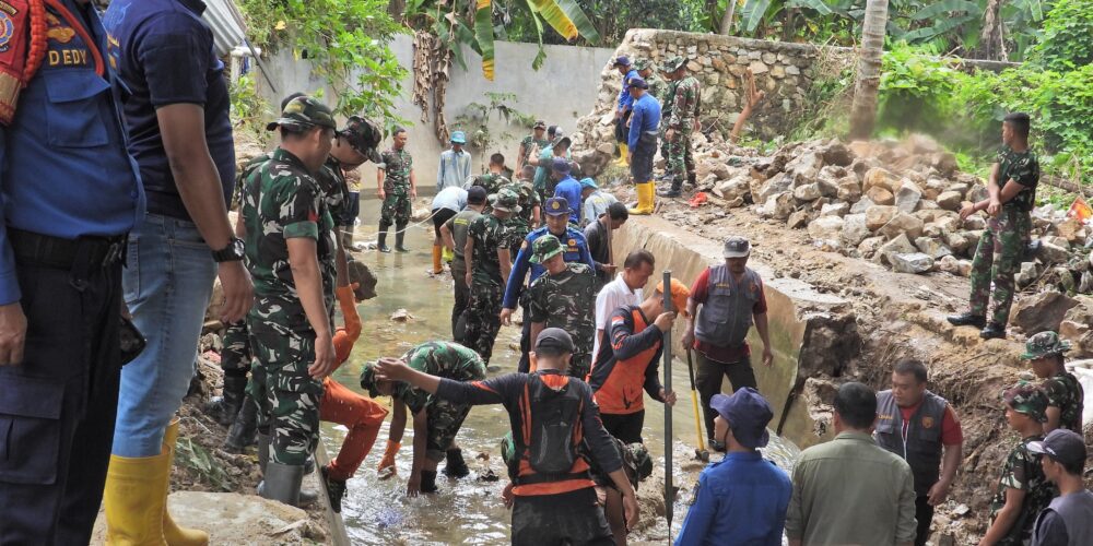 Pemkot Bandar Lampung Bersama TNI Percepat Normalisasi Sungai, Antisipasi Banjir Susulan