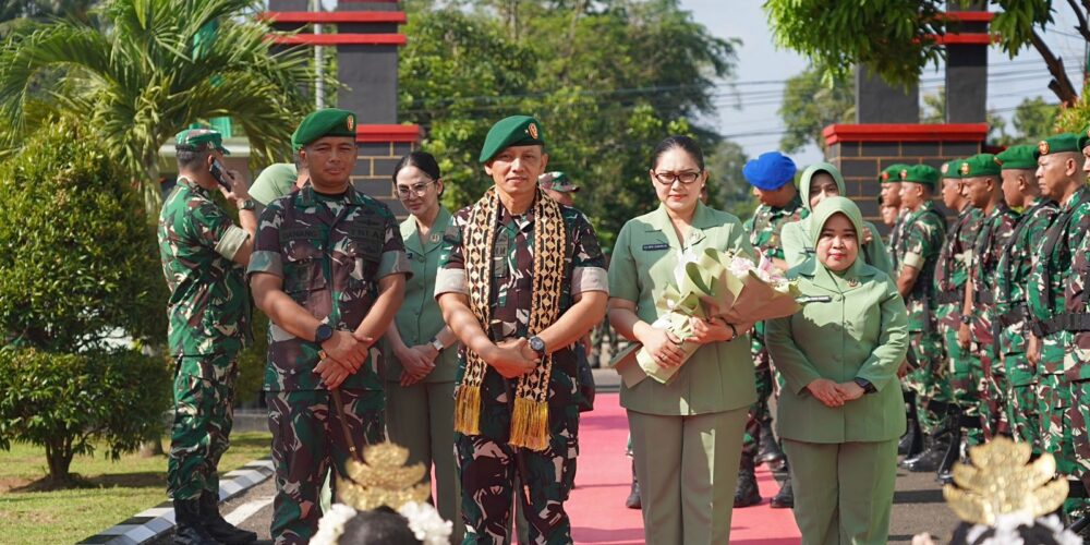 Danrem 043/Gatam Tekankan Kesehatan dan Disiplin Prajurit Saat Kunjungi Kodim Lampung Timur