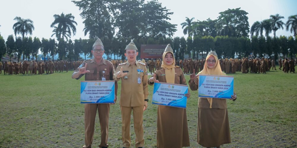 Peringatan Hari Otonomi Daerah 2026 di Lampung: Sekdaprov Tekankan Sinkronisasi Pusat dan Daerah