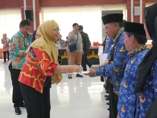 75 Guru PPPK Dilantik, Pemkot Bandar Lampung Perkuat Sektor Pendidikan