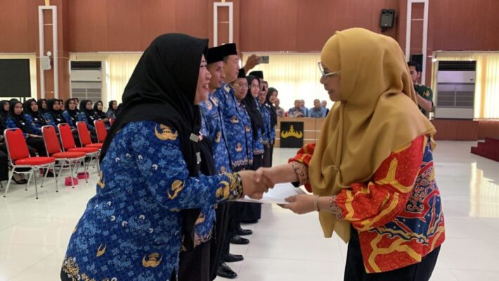 75 Guru PPPK Dilantik, Pemkot Bandar Lampung Perkuat Sektor Pendidikan