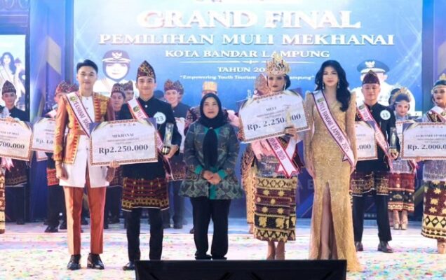 Grand Final Muli Mekhanai Bandar Lampung 2026, Mutyiara Khairunisa dan Yoglendy Joshbert Jadi Juara