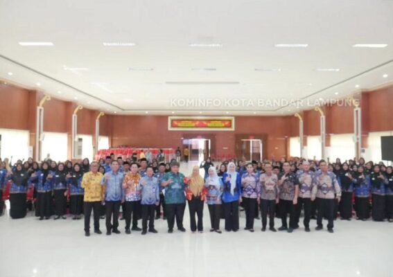 75 Guru PPPK Dilantik, Pemkot Bandar Lampung Perkuat Sektor Pendidikan