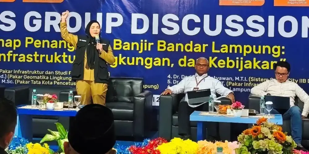 FGD Penanganan Banjir Bandar Lampung: Eva Dwiana Dorong Roadmap Infrastruktur dan Kolaborasi