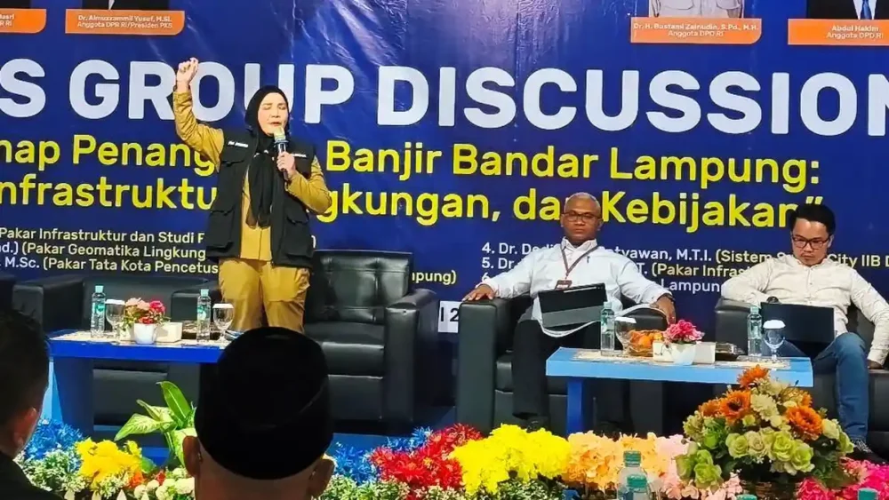 FGD Penanganan Banjir Bandar Lampung: Eva Dwiana Dorong Roadmap Infrastruktur dan Kolaborasi