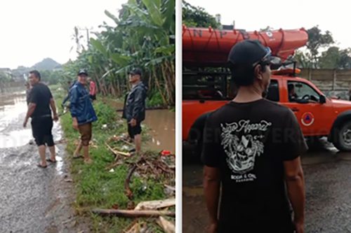 Viral! Aparatur Kelurahan Sukarame II "Nyemplung" Bersihkan Saluran Air Kampung Sepagoh untuk Cegah Banjir