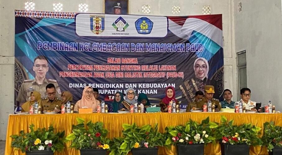 Bunda PAUD Way Kanan Perkuat Layanan Pendidikan Anak Usia Dini Demi Wujudkan Generasi Emas 2045