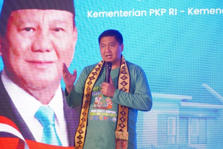Lampung Dapat Tambahan 11 Ribu Bedah Rumah, Menteri PKP Apresiasi Pertumbuhan Ekonomi Tertinggi dalam 10 Tahun