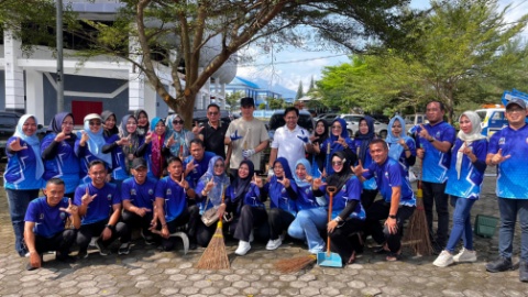 Bupati Egi Turun Langsung Ikut Gertak HELAU di DPRD Lampung Selatan, Pegawai Mengaku Semakin Termotivasi
