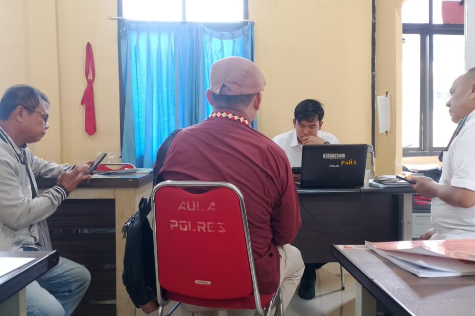 Satgas Jalan Lurus Laporkan Akun RA ke Polres Tanggamus, Diduga Cemarkan Nama Baik Organisasi