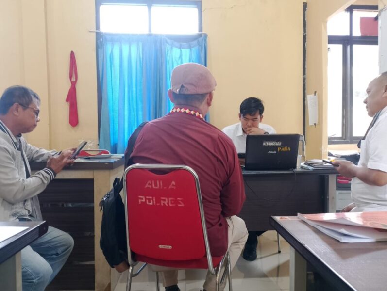 Satgas Jalan Lurus Laporkan Akun RA ke Polres Tanggamus, Diduga Cemarkan Nama Baik Organisasi