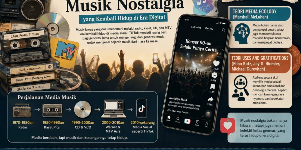 Ketika Media Sosial Menghidupkan Kembali Musik Masa Lalu