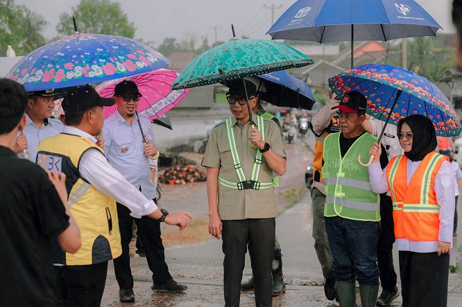 Gubernur Mirza Groundbreaking Jalan Brabasan–Wiralaga, Perkuat Konektivitas Lampung-Sumsel