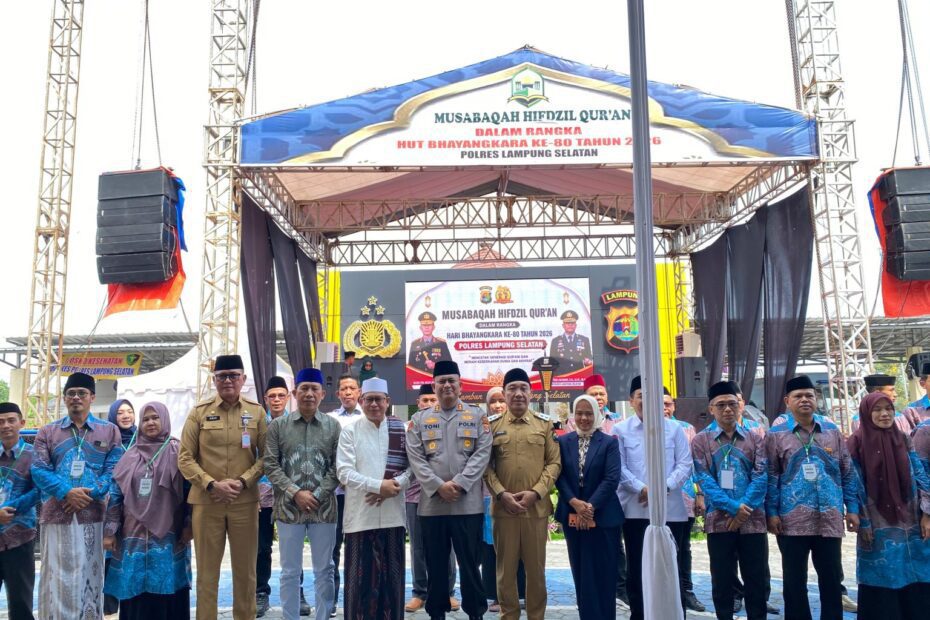 Ketua DPRD Lampung Selatan Hadiri Musabaqoh Hafidz Qur’an Hari Bhayangkara ke-80